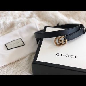 ❌SOLD❌💯% Authentic Gucci GG Leather Belt
